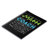 Mathe-Coach Mathematik-Tutor Notizblock (Linke Seite)
