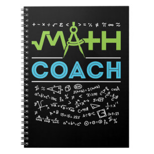 Mathe-Coach Mathematik-Tutor Notizblock