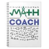 Mathe Coach Tutor Mathematik Lehrer Notizblock (Vorderseite)