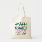 Mathe Coach Tutor Mathematik Lehrer Tragetasche (Vorne)