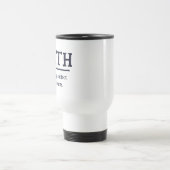 Mathe das einzige Thema, das zählt Reisebecher (Mittel)