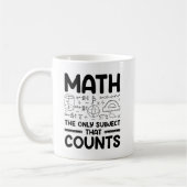 Mathe das einzige Thema, das zählt - Tasse des Kaf (Links)