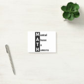 Mathe-Definition Post-it Klebezettel (Büro)