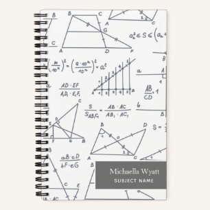 Mathe-Diagramme Muster Millimeterpapier Notizblock