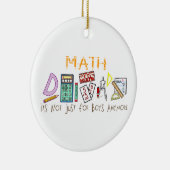 Mathe: Es ist nicht gerade für Jungen mehr Keramikornament (Rechts)