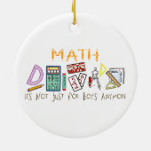 Mathe: Es ist nicht gerade für Jungen mehr Keramikornament (Hinten)