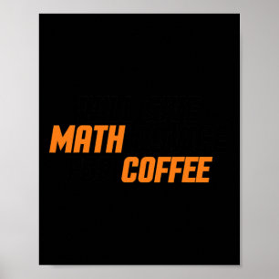 Mathe-Fan, Lehrer, Lustig, Wird Mathe-Tipps Geben Poster