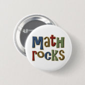 Mathe-Felsen Button (Vorne & Hinten)