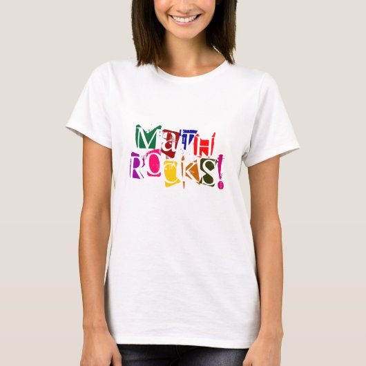 Mathe-Felsen T-Shirt (Vorderseite)