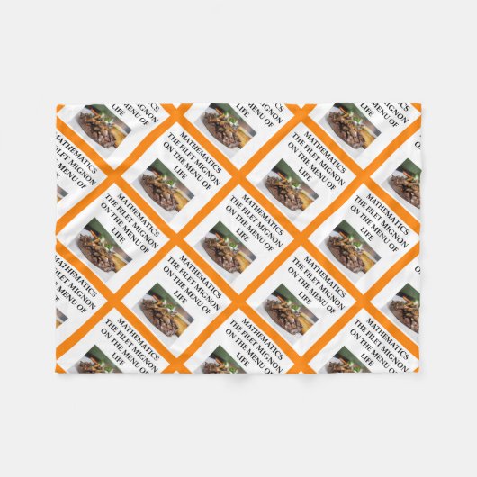 MATHE FLEECEDECKE (Vorderseite (Horizontal))