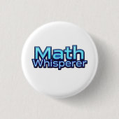 Mathe Flüsterer Button (Vorderseite)