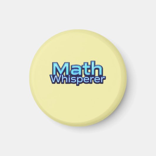 Mathe-Flüsterer Magnet (Vorne)