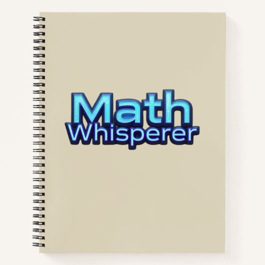 Mathe Flüsterer Notizblock (Vorderseite)