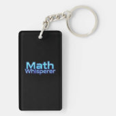 Mathe-Flüsterer Schlüsselanhänger (Rückseite)
