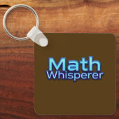 Mathe Flüsterer Schlüsselanhänger (Vorderseite)