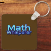 Mathe Flüsterer Schlüsselanhänger (Rückseite)