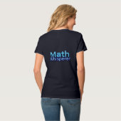 Mathe Flüsterer T-Shirt (Rückseite Vollansicht)