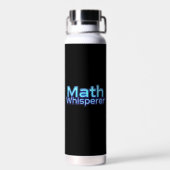 Mathe-Flüsterer Trinkflasche (Rückseite)