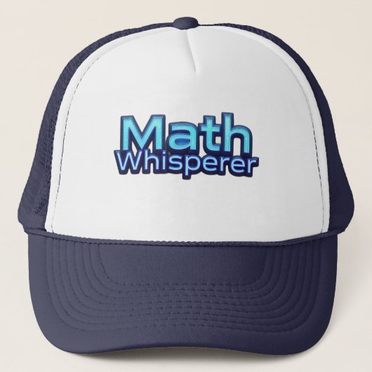 Mathe Flüsterer Truckerkappe (Vorderseite)