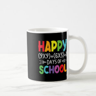 Mathe Formel 100 Tage der Schule Geschenke Mathema Kaffeetasse