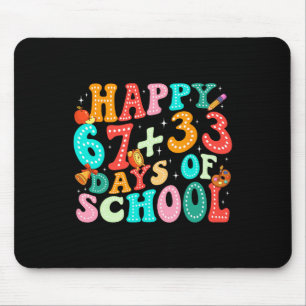 Mathe-Formel 100 Tage Schule Lustiger Lehrer 67 1 Mousepad