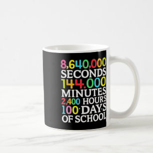 Mathe-Formel 100 Tage Schule Mathe-Lehrer Kinder Kaffeetasse