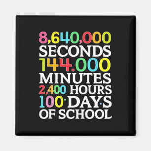 Mathe-Formel 100 Tage Schule Mathe-Lehrer Kinder Magnet