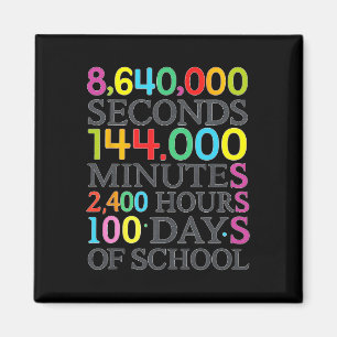 Mathe-Formel 100 Tage Schule Mathe-Lehrer Kinder  Magnet