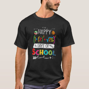 Mathe-Formel Frohe 100 Tage Schule 100. Tag Te T-Shirt