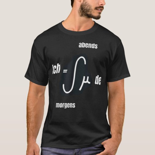 Mathe Formel Physik Integral Kinderfunkspiel T-Shirt (Vorderseite)