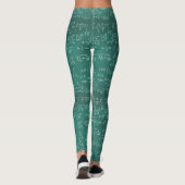 Mathe-Formel-Tafel-SchulAussenseiter Leggings (Rückseite)