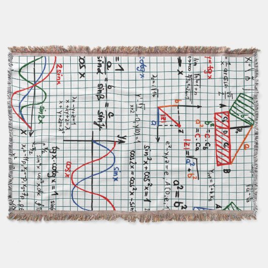 Mathe-Formel-Zahlen Decke (Vorderseite)