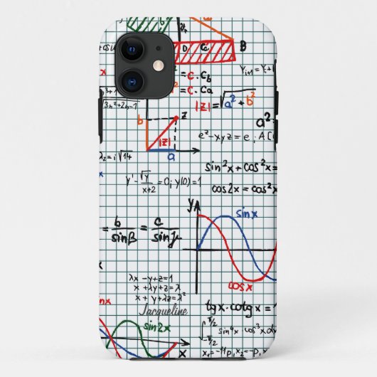 Mathe-Formel-Zahlen iPhone 5 Fall Case-Mate iPhone Hülle (Rückseite)