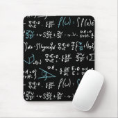 Mathe-Formeln Mathematik Physik Schüler Lehrer Mousepad (Mit Mouse)