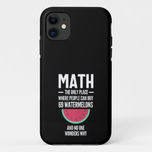 Mathe. Funny Math Sarcasm Quote Geschenk Case-Mate iPhone Hülle