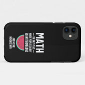 Mathe. Funny Math Sarcasm Quote Geschenk Case-Mate iPhone Hülle (Rückseite (Horizontal))
