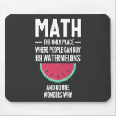 Mathe. Funny Math Sarcasm Quote Geschenk Mousepad (Vorne)