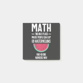 Mathe. Funny Math Sarcasm Quote Geschenk Post-it Klebezettel (Vorderseite)
