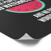 Mathe. Funny Math Sarcasm Quote Geschenk Poster (Ecke)