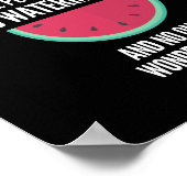 Mathe. Funny Math Sarcasm Quote Geschenk Poster (Ecke)