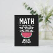 Mathe. Funny Math Sarcasm Quote Geschenk Save The Date (Stehend Vorderseite)
