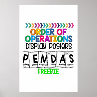 Mathe für High School-Display-Poster Poster