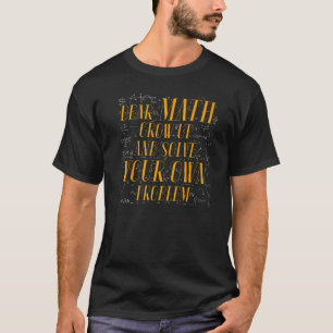 Mathe für jugendliche Mädchen, Frauen, Lehrer, Hoc T-Shirt