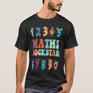 Mathe für Kinder Jungen oder Mädchen Niedliche Mo T-Shirt