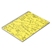Mathe Geek, Mathematik Problem lösen Muster Notizblock (Linke Seite)