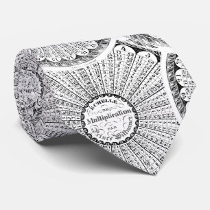 Mathe-Genie Steampunk Vermehrungs-Tabelle Krawatte