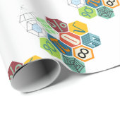 Mathe Geschenkpapier (Rolleneckpunkt)