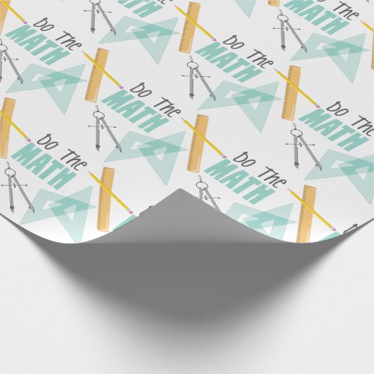 Mathe Geschenkpapier (Ecke)