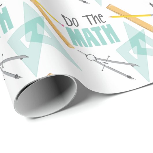 Mathe Geschenkpapier (Rolleneckpunkt)