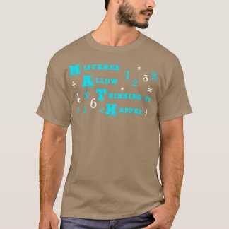 Mathe Gift Fehler erlauben es zu denken Math T-Shirt